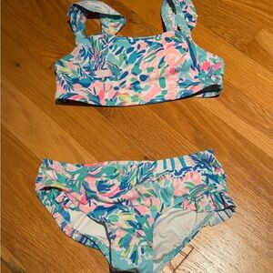 Lilly Pulitzer Cabana Cocktail Kids Bikini